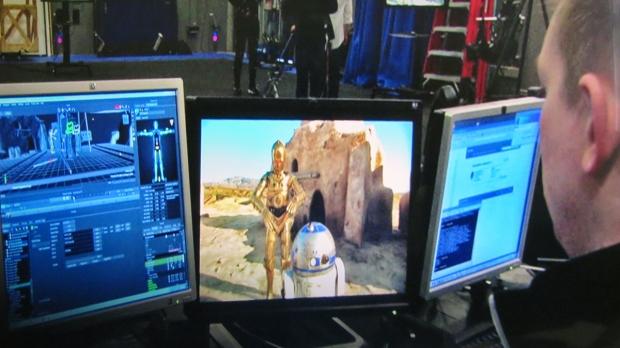 Star Wars: The Force Awakens C-3PO and R2-D2 shown off at GTC 2015 087