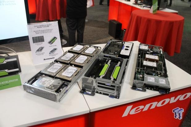 Lenovo displays its NeXtScale solutions NVIDIA GTC 2015 01