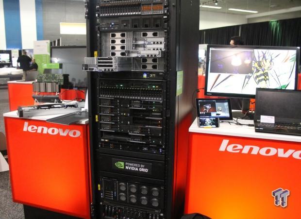 Lenovo displays its NeXtScale solutions NVIDIA GTC 2015 02
