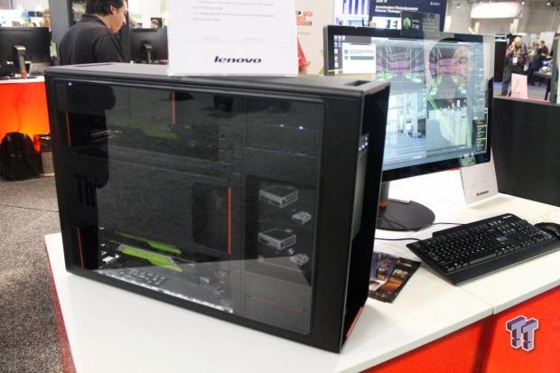 Lenovo displays its NeXtScale solutions NVIDIA GTC 2015 05
