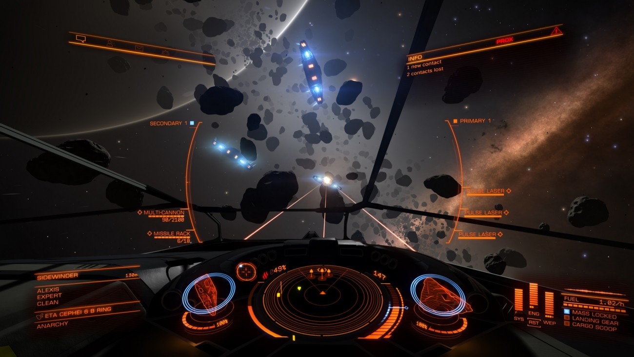 Elite Dangerous - Xbox One Gameplay (1080p60fps) 