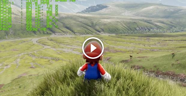Open enlarged image Unreal Engine 4 demo sees an appearance from Mario, looks glorious