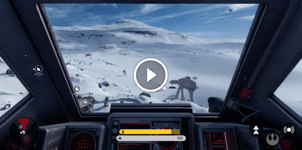 Open enlarged image Star Wars: Battlefront's new Blast mode is 10v10 chaos
