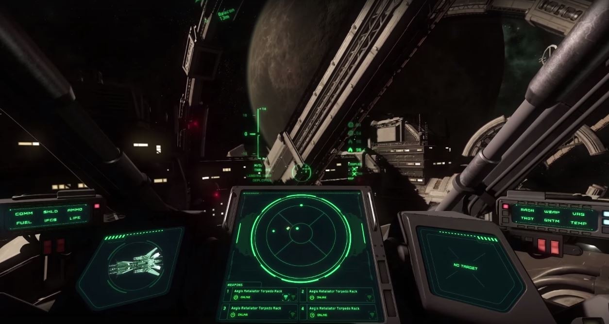 Star Citizen' Planetside Mode Revealed in New Gameplay Video