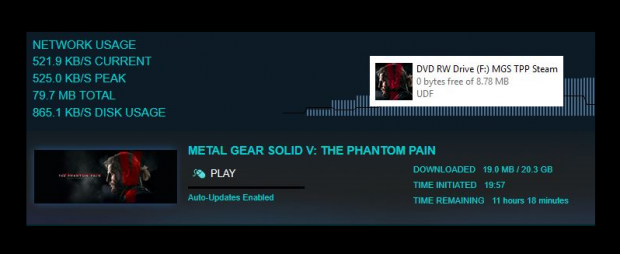 metal gear solid 5 download size pc