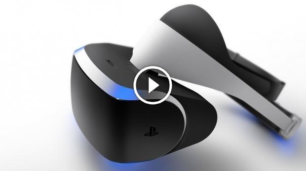 Sony details the PlayStation VR in a new video, features 120Hz display