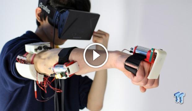 German technology prototype lets you feel in virtual reality