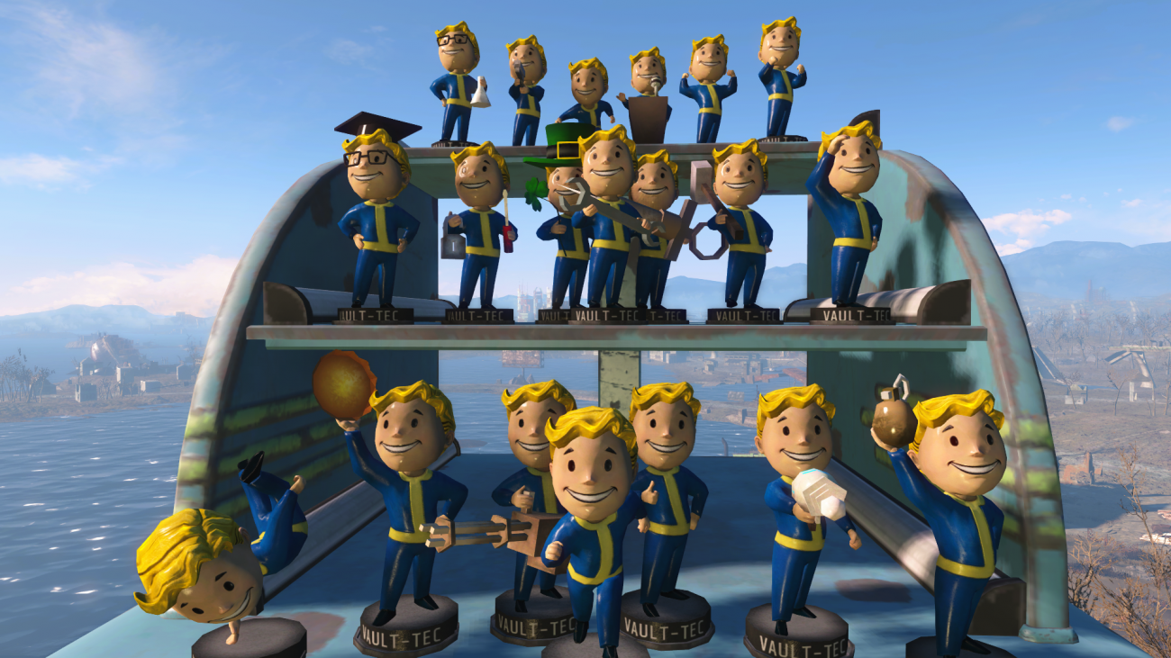 Bobbleheads in fallout 4 фото 1