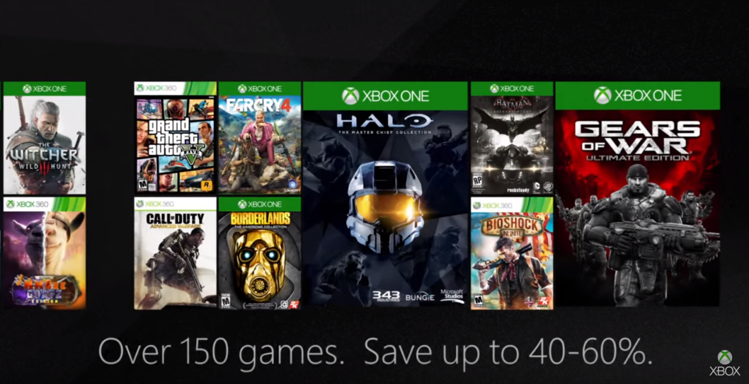 xbox gold games sale
