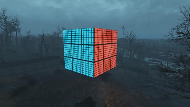 Fallout 4 player builds massive working Rubik's Cube 6 Fallout 4 player builds massive working Rubik's Cube 6