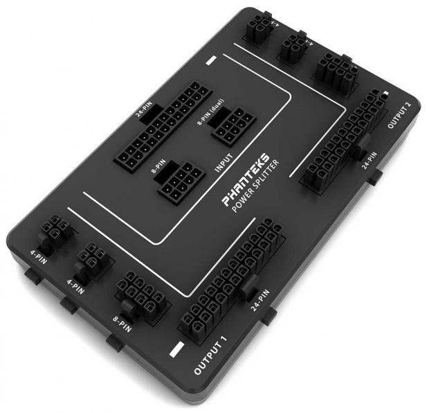 Power two systems with one power supply thanks to Phanteks' splitter 067