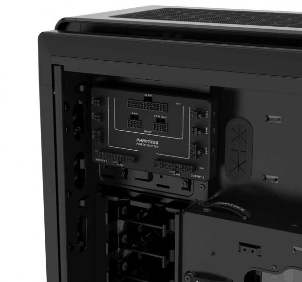 Power two systems with one power supply thanks to Phanteks' splitter 070