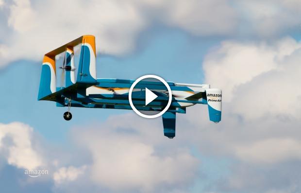 Amazon's new Prime Air drones deliver packages in 30 minutes or less