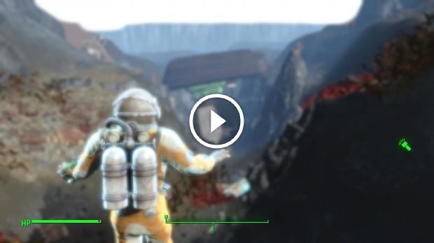 Open enlarged image Fallout 4 player charts the Commonwealth's irradiated oceans