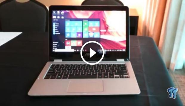 Open enlarged image ASUS Vivobook Flip TP301 includes 360-degree hinge, turns into tablet