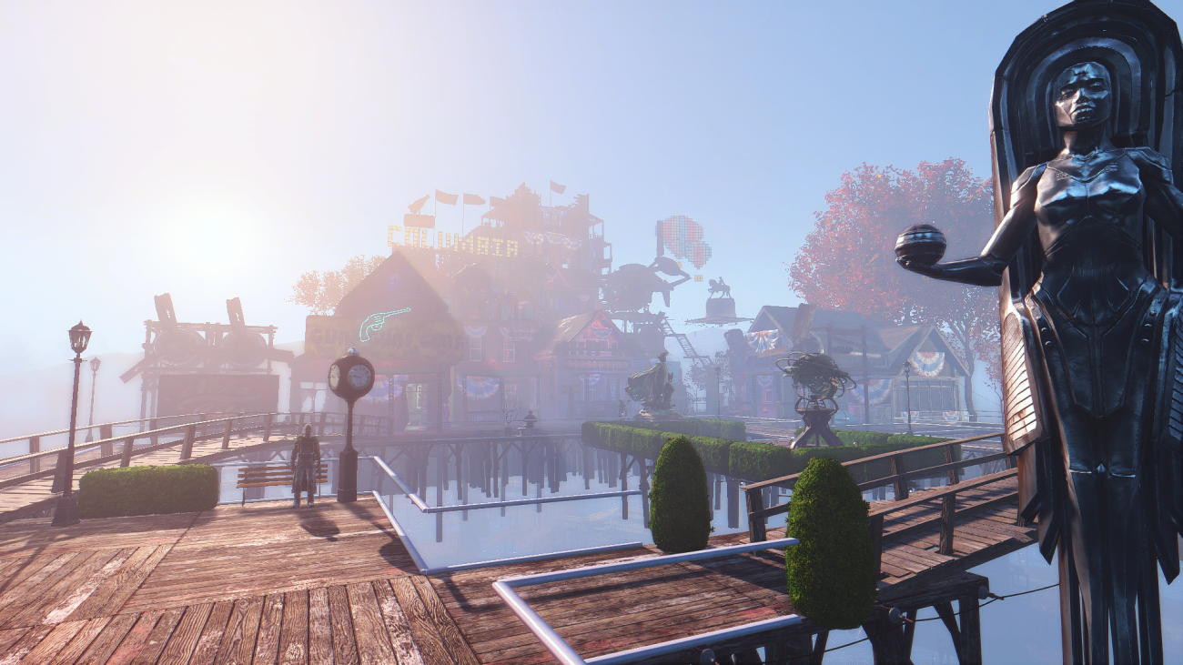 Fallout 4 - BioShock Infinite Columbia Settlement Mod 