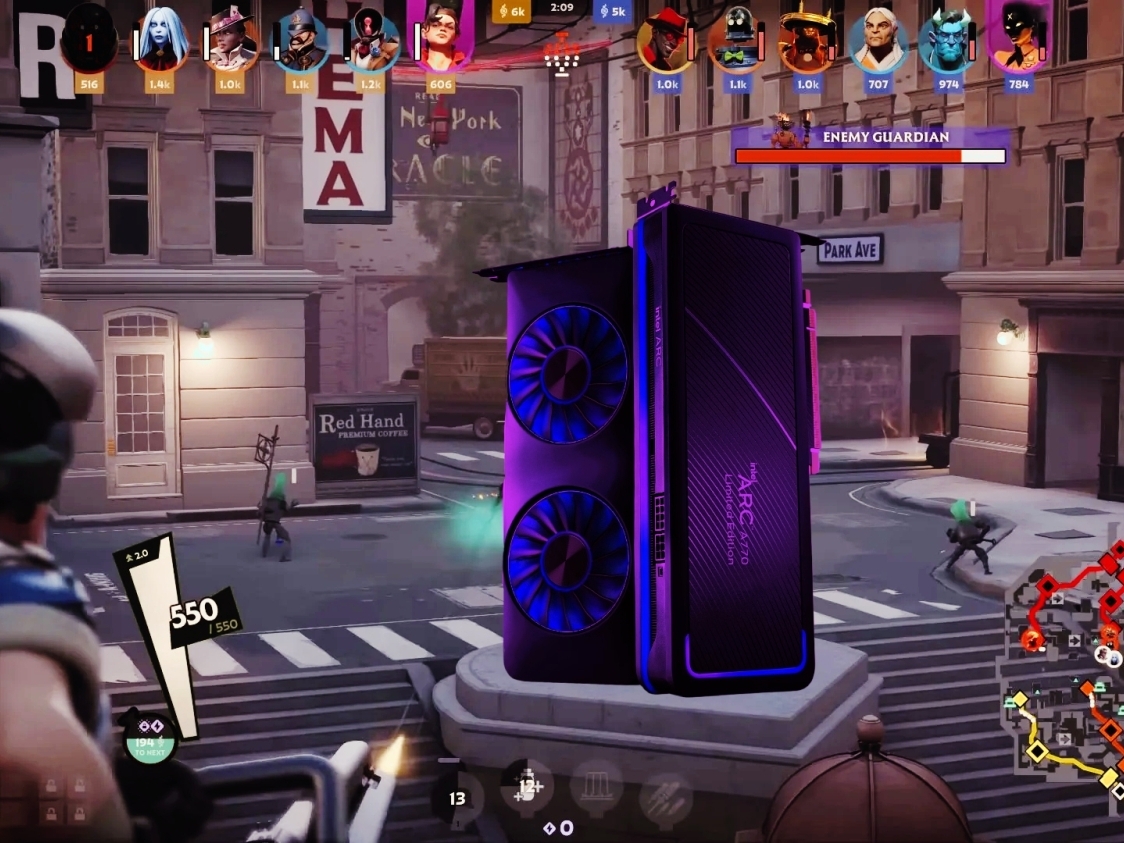 Intel Arc graphics driver improves performance in Valve’s Deadlock