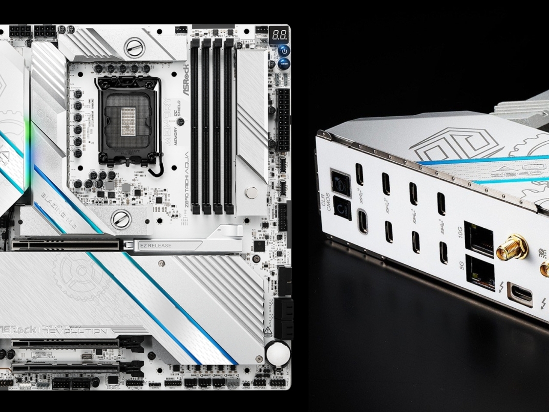 ASRock Z890 Taichi AQUA motherboard - USB-C only, detachable VRM