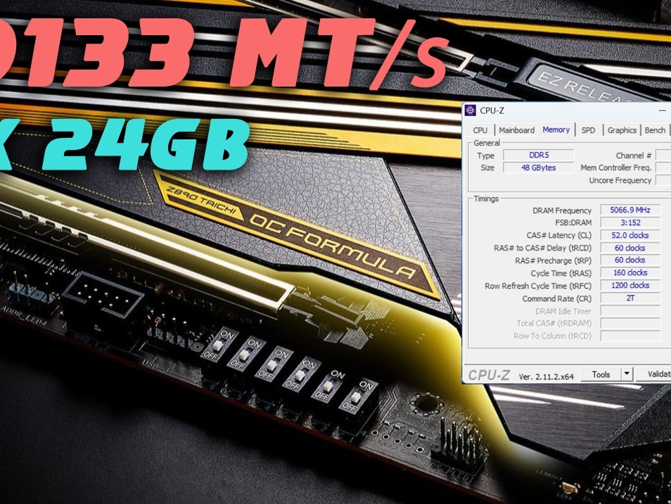 ASRock shows off DDR5 memory OC at over 10,000 MT/s with air