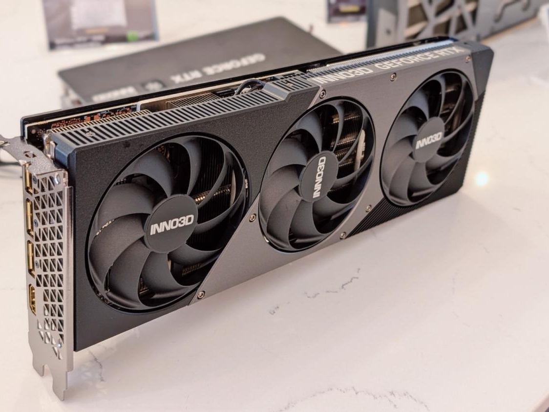 INNO3D's compact dual-slot GeForce RTX 5080 is the thinnest we've