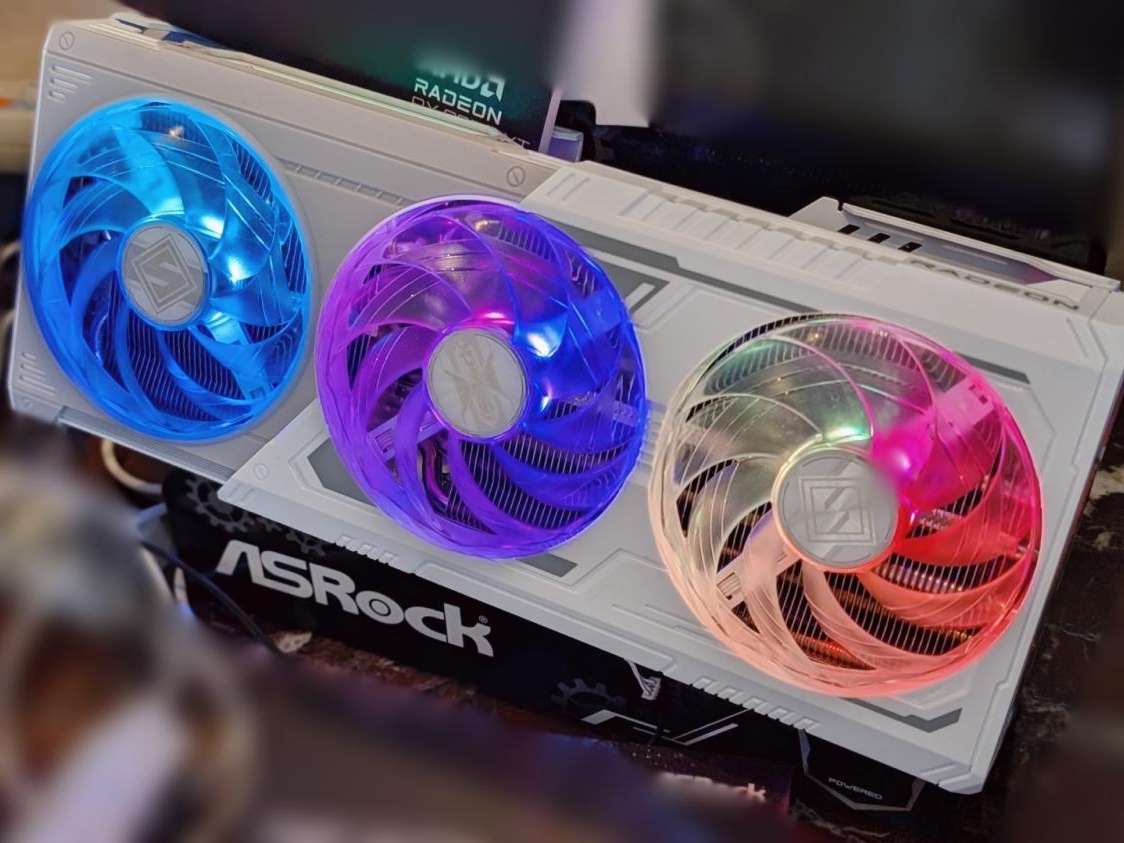 ASRock Radeon RX 9070 and 9070 XT Steel Legend spotted, an RDNA 4