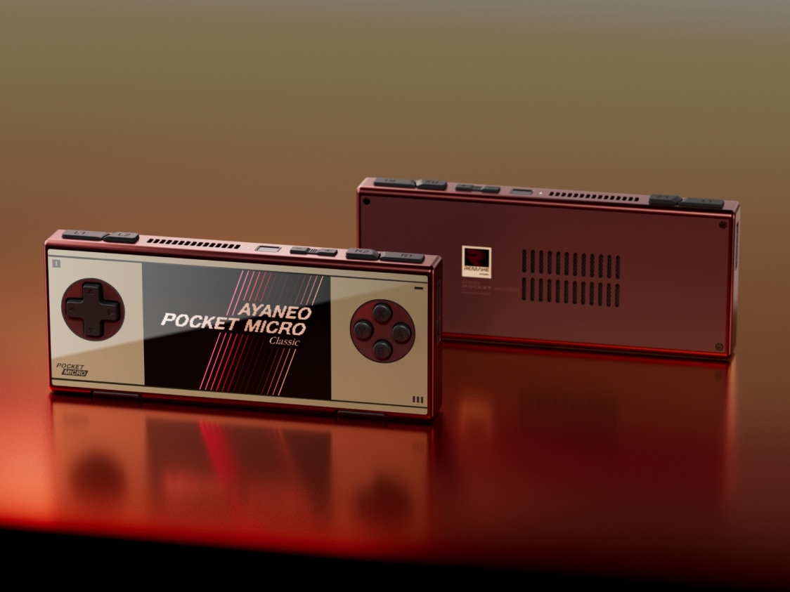 AYANEO Pocket MICRO Classic gives a modern spin to a Nintendo classic