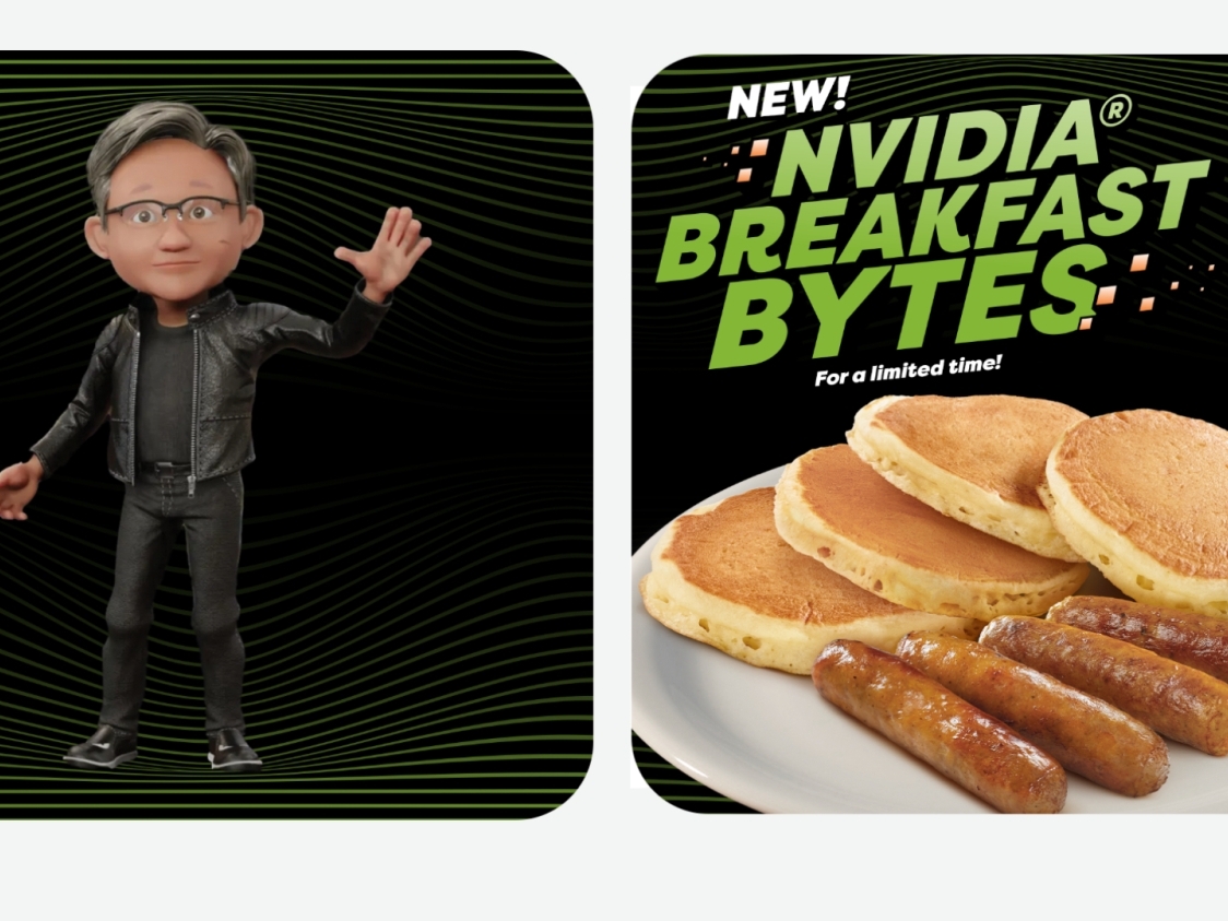 NVIDIA Breakfast Bytes now available at Denny's for a limited time