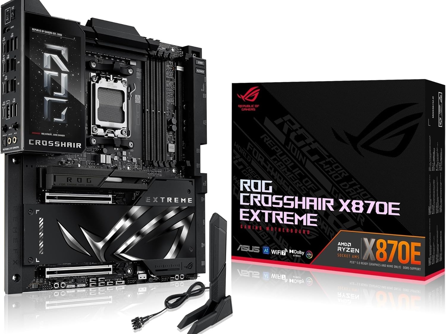 ASUS ROG Crosshair X870E Extreme mobo launched: costs $1400
