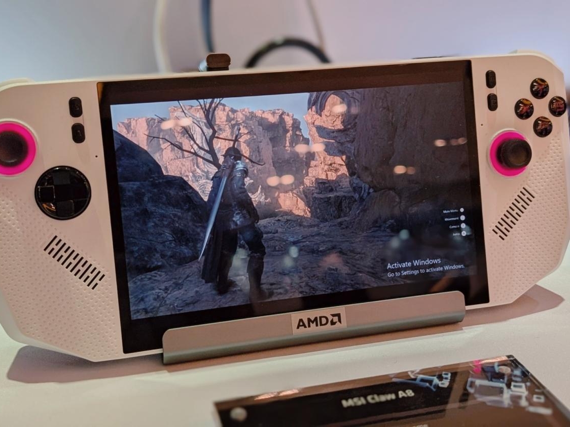 MSI Claw A8, powered by AMD Ryzen Z2 Extreme chip, showcased at