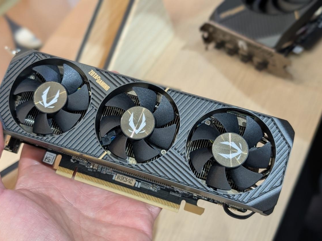 ZOTAC's low-profile palm-sized GeForce RTX 5060 is one of the