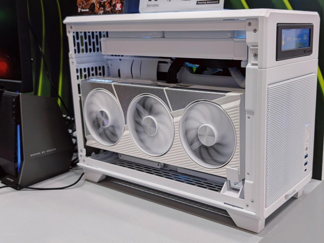 INNO3D put its new GeForce RTX 5090 in an ITX case to play DOOM at