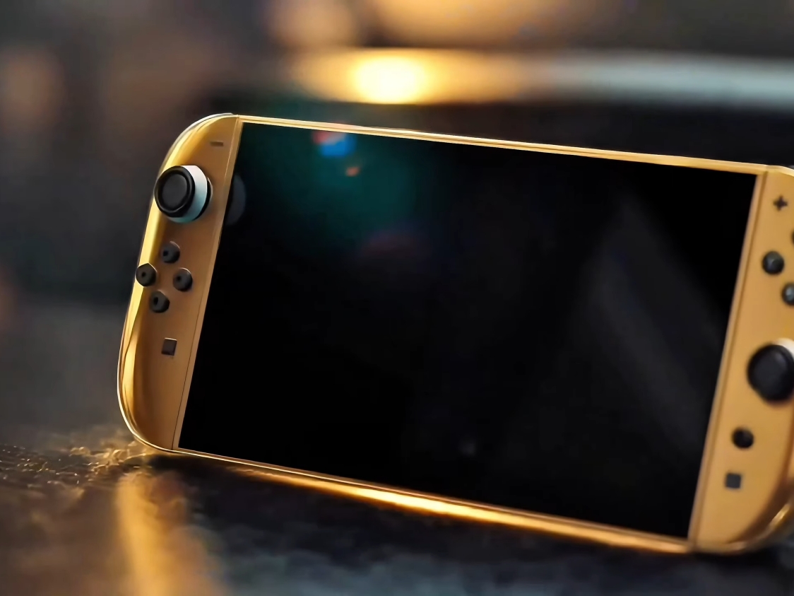 World's first 24K gold Nintendo Switch 2 console officially unveiled
