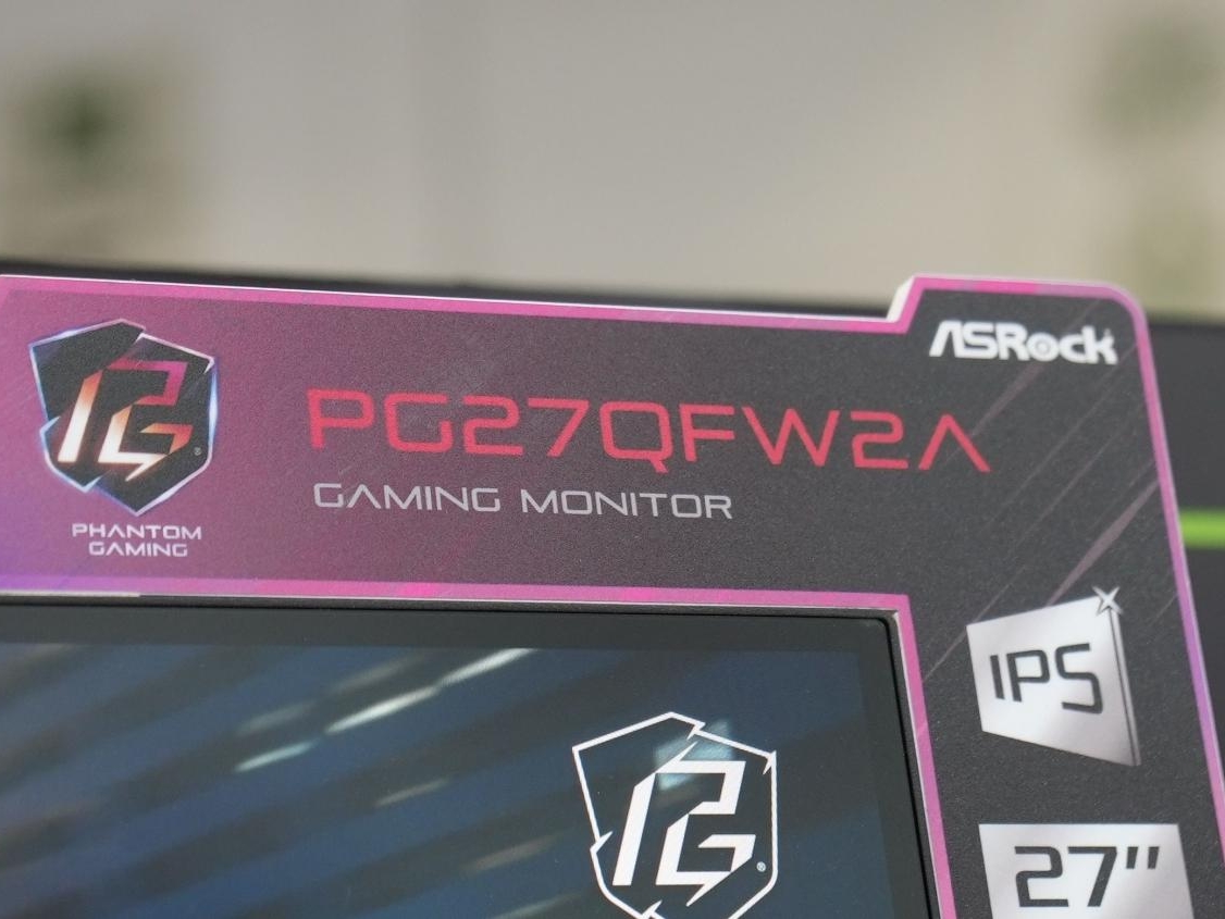 ASRock unveils a first-of-its-kind QHD monitor at Computex 2025