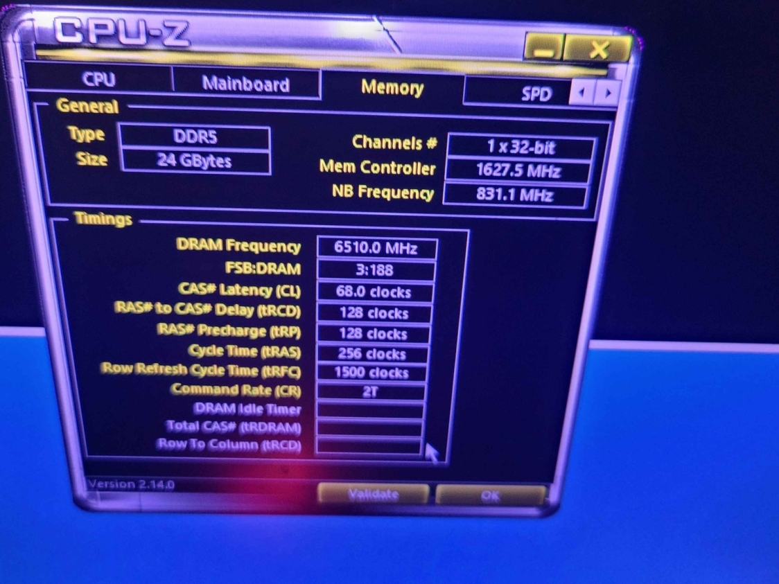 DDR5 memory OC record broken again: this time over 13,000 MT