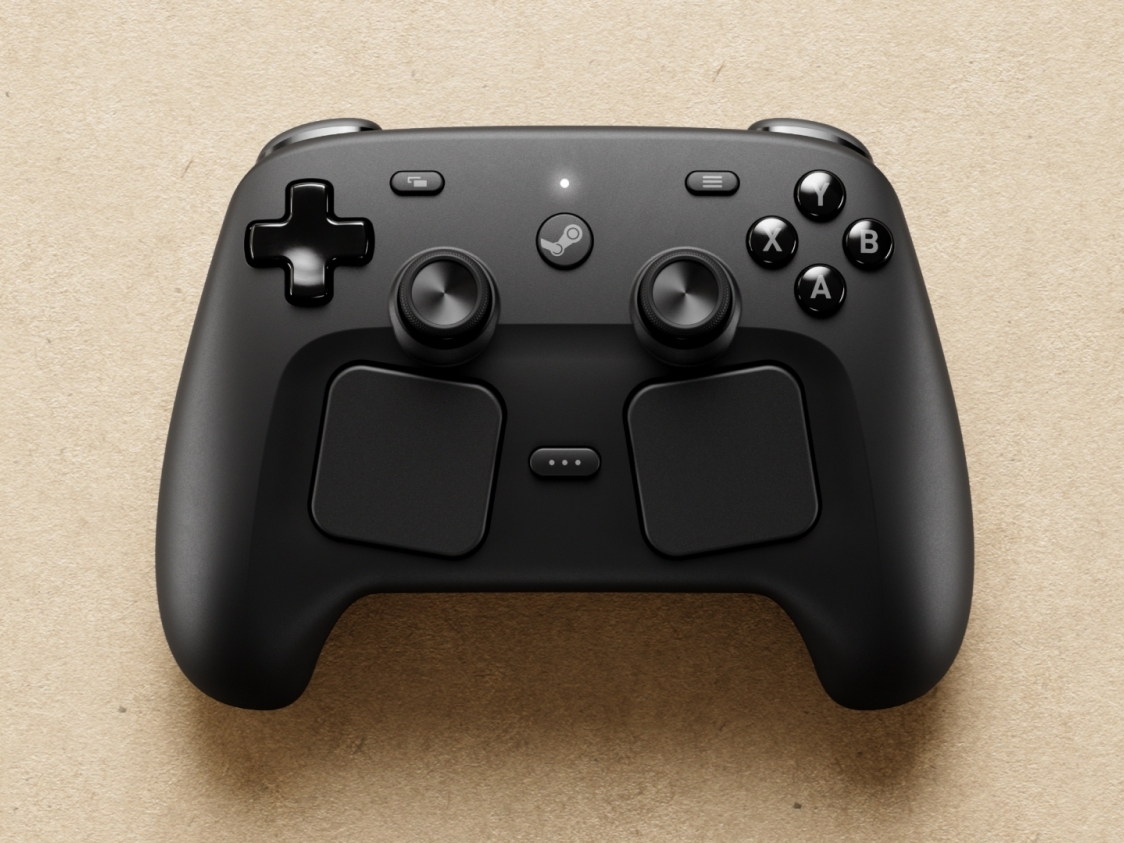 使用時間5分 ほぼ新品Steam Controller Valve's new Steam Controller pairs TMR thumbsticks and touchpads