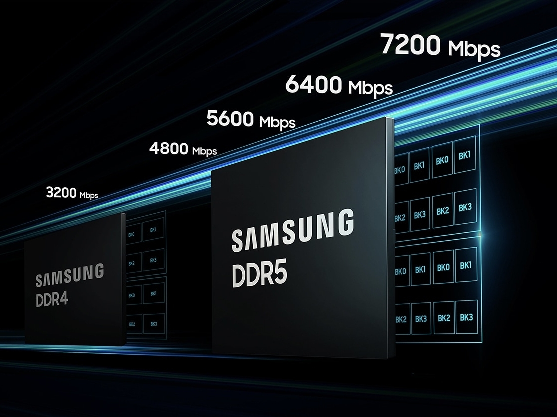Samsung shifts focus from HBM to DDR5 modules: DDR5 RAM results in