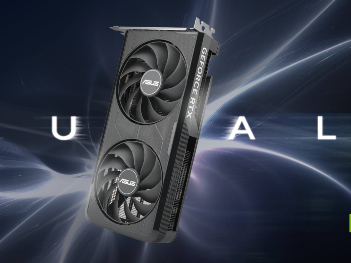 ASUS introduces slimmer Dual 'EVO' GeForce RTX 5060 and RTX 5060