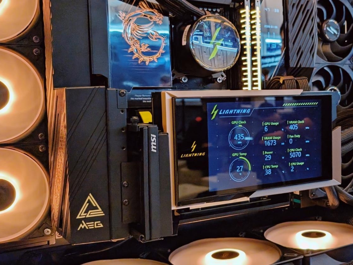 MSI's new GeForce RTX 5090 32G LIGHTNING Z is a 1000W, extreme