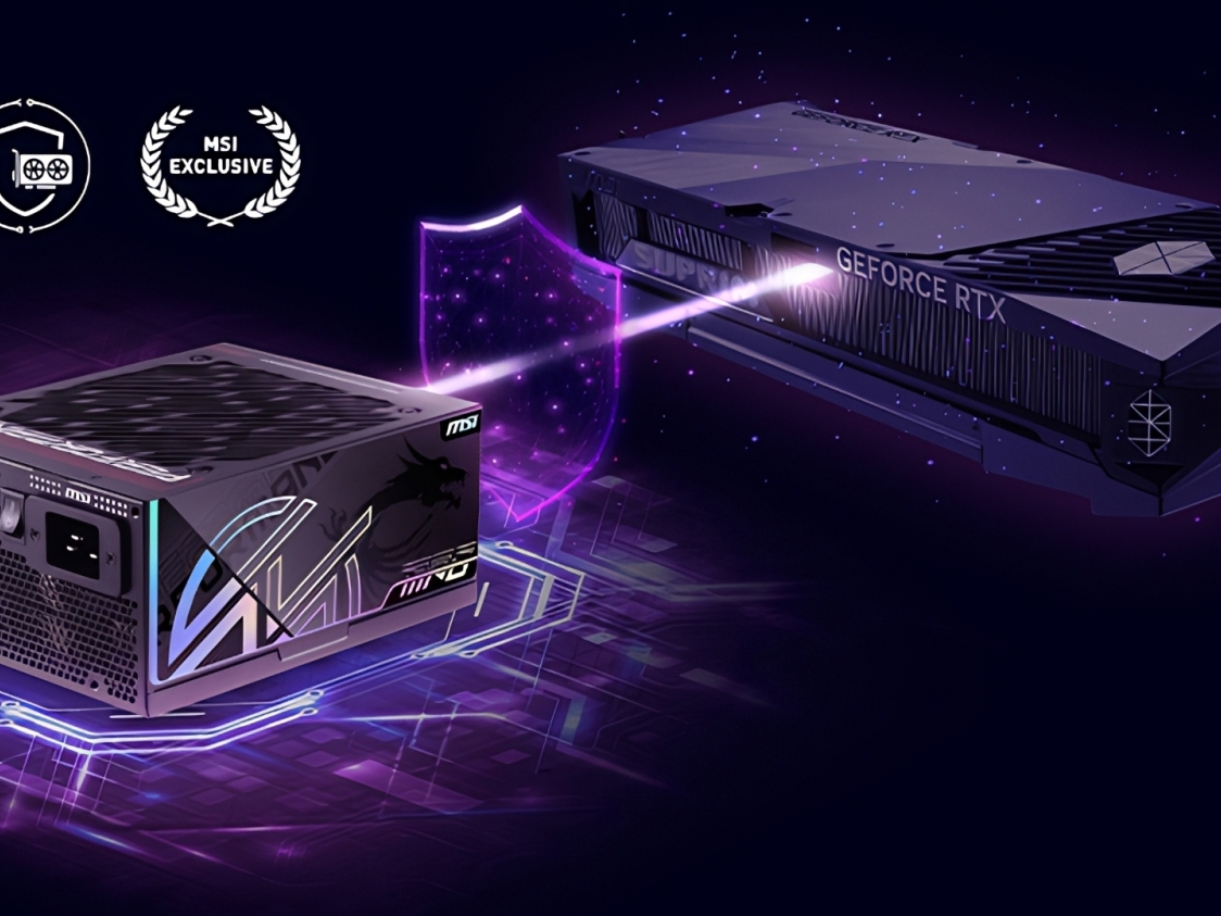 MSI's world's first active, instant protection for power supplies
