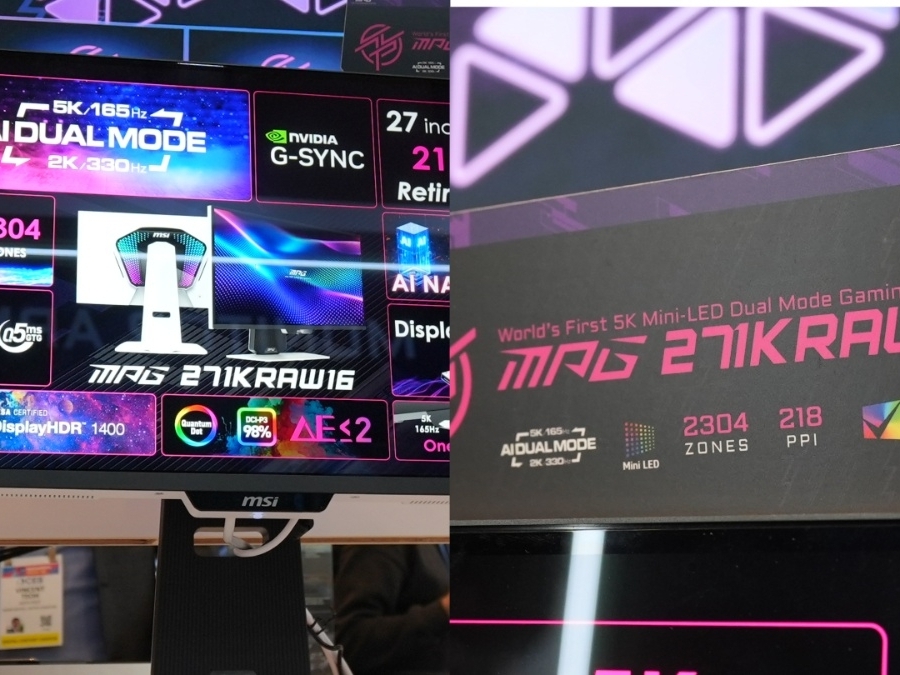 MSI unveils world's first Mini-LED gaming monitor at CES 2026