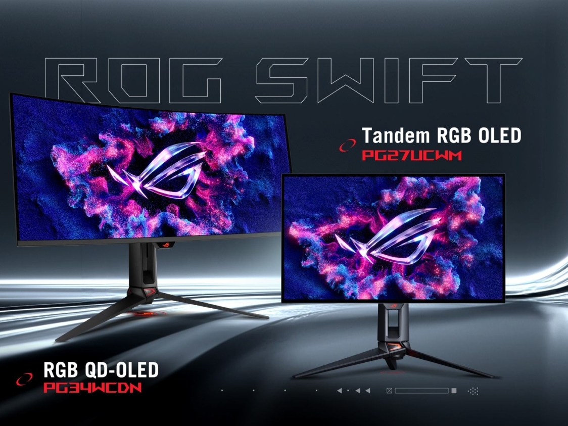 ASUS snags world's first at CES 2026 with new Tandem RGB OLED