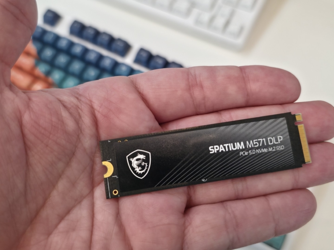 MSI unveils its flagship SPATIUM M571 DLP Gen5 SSD at CES 2026: up