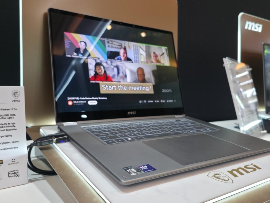 MSI's gorgeous Prestige 16 Flip AI+ laptop packs Intel's powerful