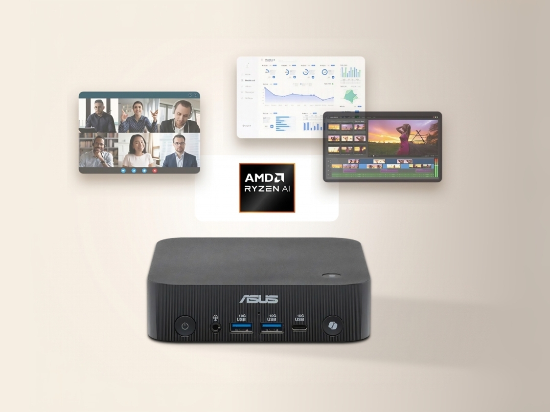 ASUS's compact PN55 Mini PC features Ryzen AI 400 Series