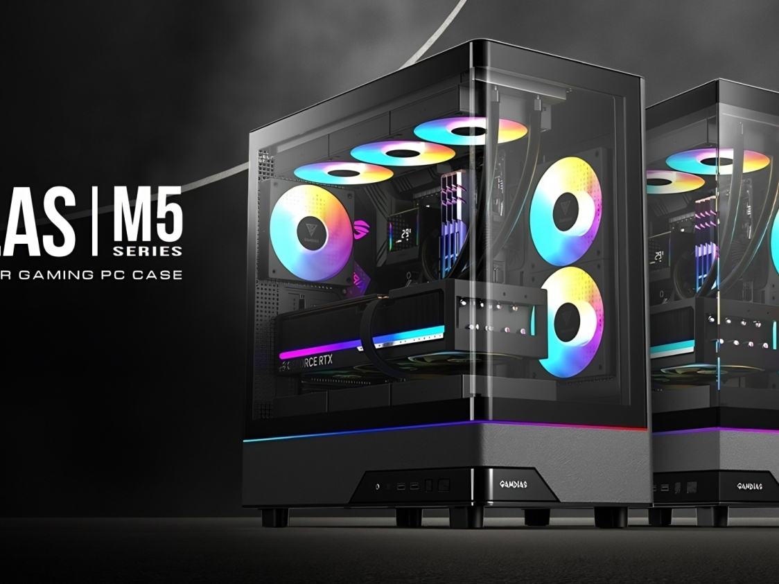 GAMDIAS launches new ATLAS M5 Series cases all about showcasing