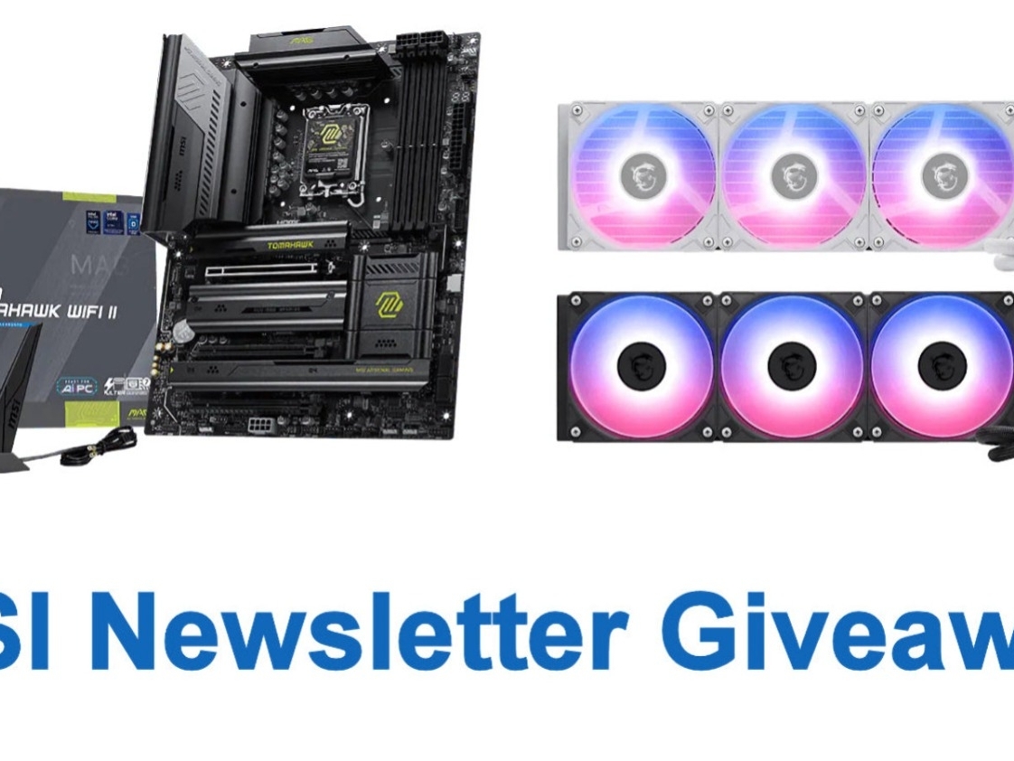 Newsletter Giveaway: Win an MSI MAG Z890 TOMAHAWK WIFI II
