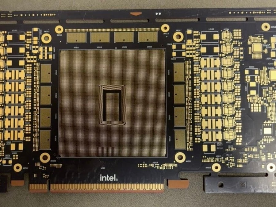 Intel Crescent Island PCB leak gives us our first look at the Xe3P