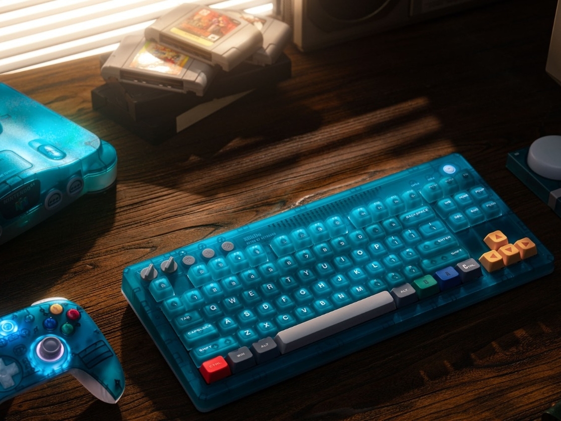 8BitDo unveils new Nintendo 64-inspired Retro 87 Keyboard