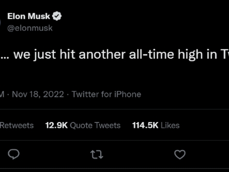 Elon Musk Announces Twitter Hits Another Milestone Posts A Cheeky Message Tweaktown