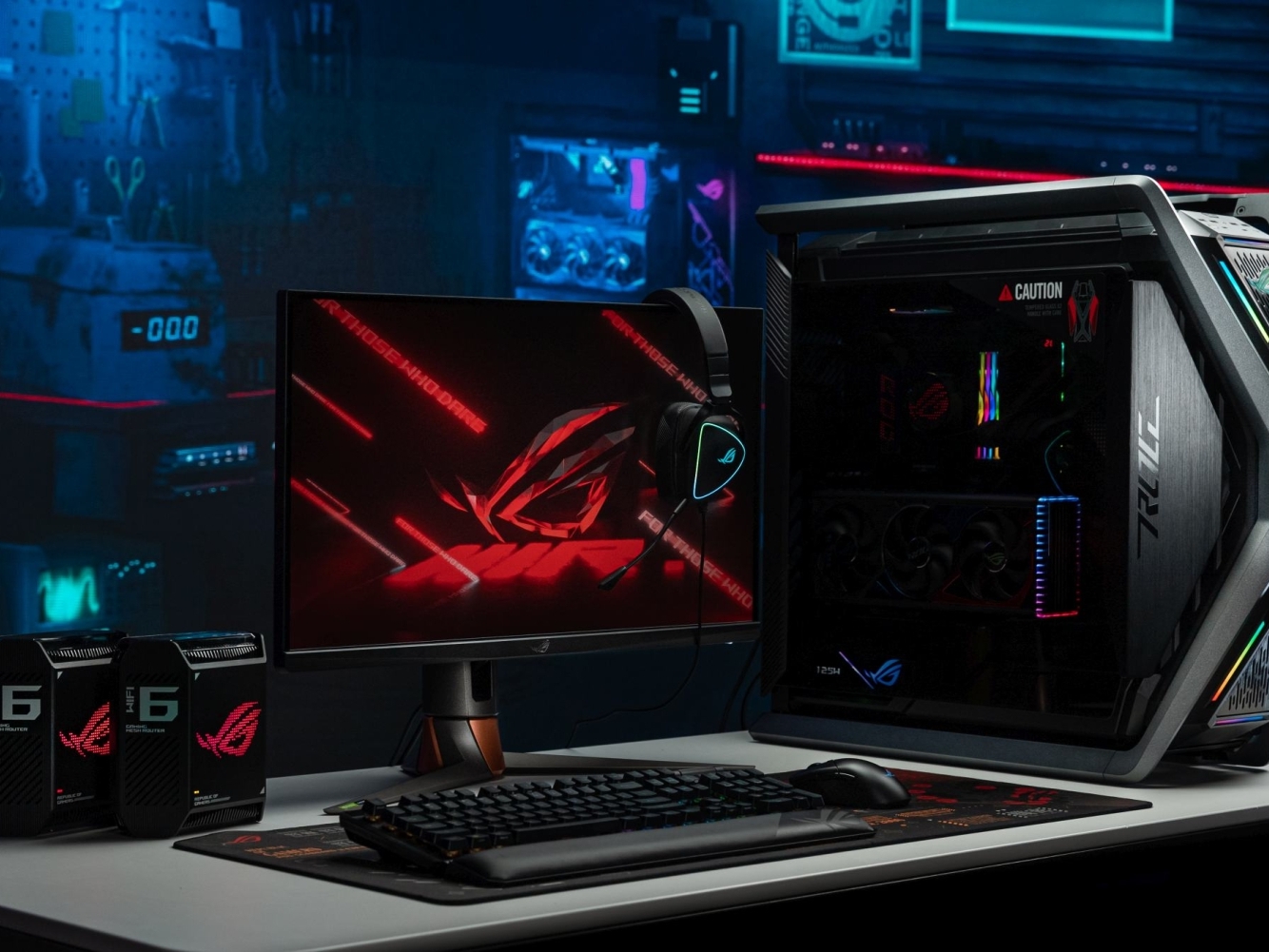 The ASUS ROG Hyperion GR701 chassis looks like it came from the future 